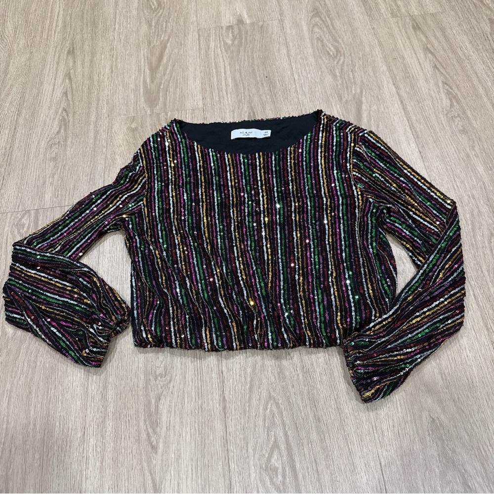 ALI & JAY Multicolor Striped Blouse